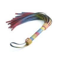 Spectra Bondage - Flogger - Rainbow - Boink Adult Boutique www.boinkmuskoka.com Canada