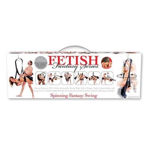 SPINNING FANTASY SWING - BLACK by Fetish Fantasy - Boink Adult Boutique www.boinkmuskoka.com Canada