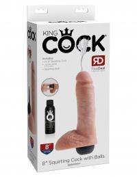 Squirter Cock with Balls- Ejaculating Dildos - By King Cock - Boink Adult Boutique www.boinkmuskoka.com Canada