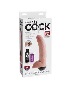 Squirter Cock with Balls- Ejaculating Dildos - By King Cock - Boink Adult Boutique www.boinkmuskoka.com Canada
