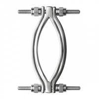 Stainless Steel Adjustable Pussy Clamp | Master Series - Boink Adult Boutique www.boinkmuskoka.com Canada