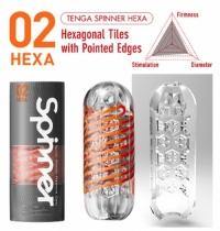 Tenga Spinner 02 HEXA - Boink Adult Boutique www.boinkmuskoka.com Canada