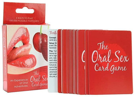 The Oral Sex Card Game - Boink Adult Boutique www.boinkmuskoka.com Canada