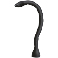 The Serpent Second Skyn Dual Density Silicone Anal Snake Black - Boink Adult Boutique www.boinkmuskoka.com Canada