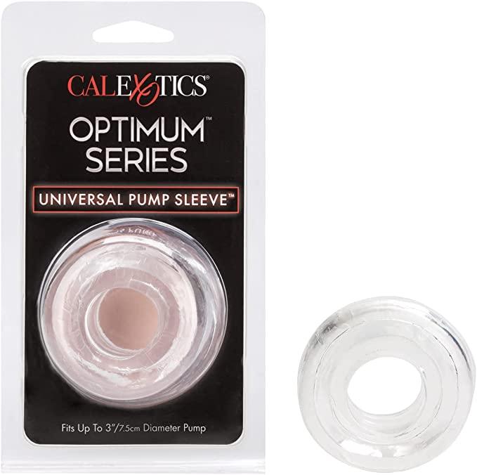 Universal Silicone Pump Sleeve - Clear by Calexotics - Boink Adult Boutique www.boinkmuskoka.com Canada