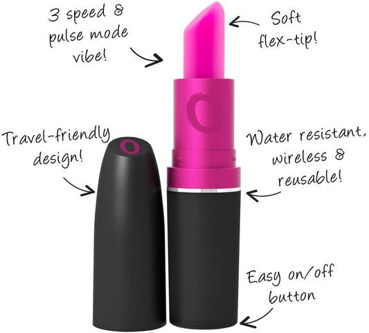 Vibrating Lipstick | Hidden Bullet Vibe | ScreamingO - Boink Adult Boutique www.boinkmuskoka.com Canada