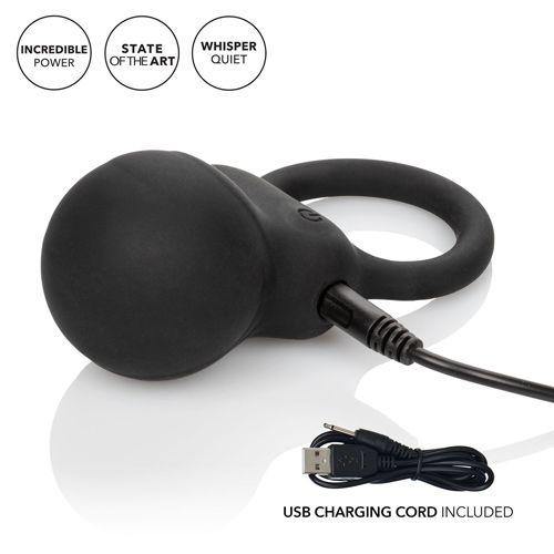 Vibrating Weighted Kettlebell Ring - Black by Colt - Boink Adult Boutique www.boinkmuskoka.com Canada