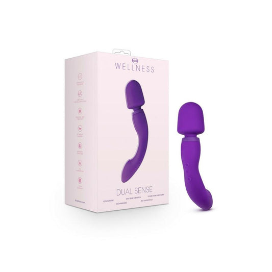 Wellness - Dual Sense Vibrator - Purple - Boink Adult Boutique www.boinkmuskoka.com Canada