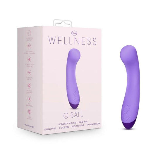 Wellness - G Ball Vibrator - G-Spot Vibe with G Motion Tech - Purple - Boink Adult Boutique www.boinkmuskoka.com Canada