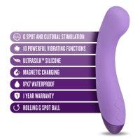 Wellness - G Ball Vibrator - G-Spot Vibe with G Motion Tech - Purple - Boink Adult Boutique www.boinkmuskoka.com Canada