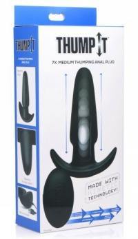 XR - Kinetic Thumping 7x Medium Anal Plug - Boink Adult Boutique www.boinkmuskoka.com Canada