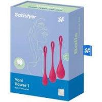 Yoni Power 2 | 3 Set Kegel Balls | Satisfyer - Boink Adult Boutique www.boinkmuskoka.com Canada